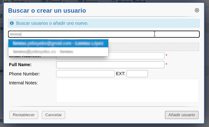 Buscar usuario