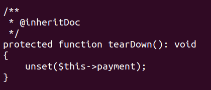 tear down xml
