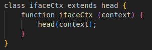 Clase ifaceCtx