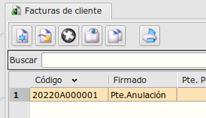 Estado pendiente anulación