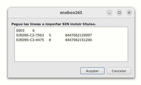 Transferencias de stock