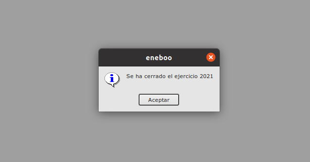 Ejercicio cerrado 
